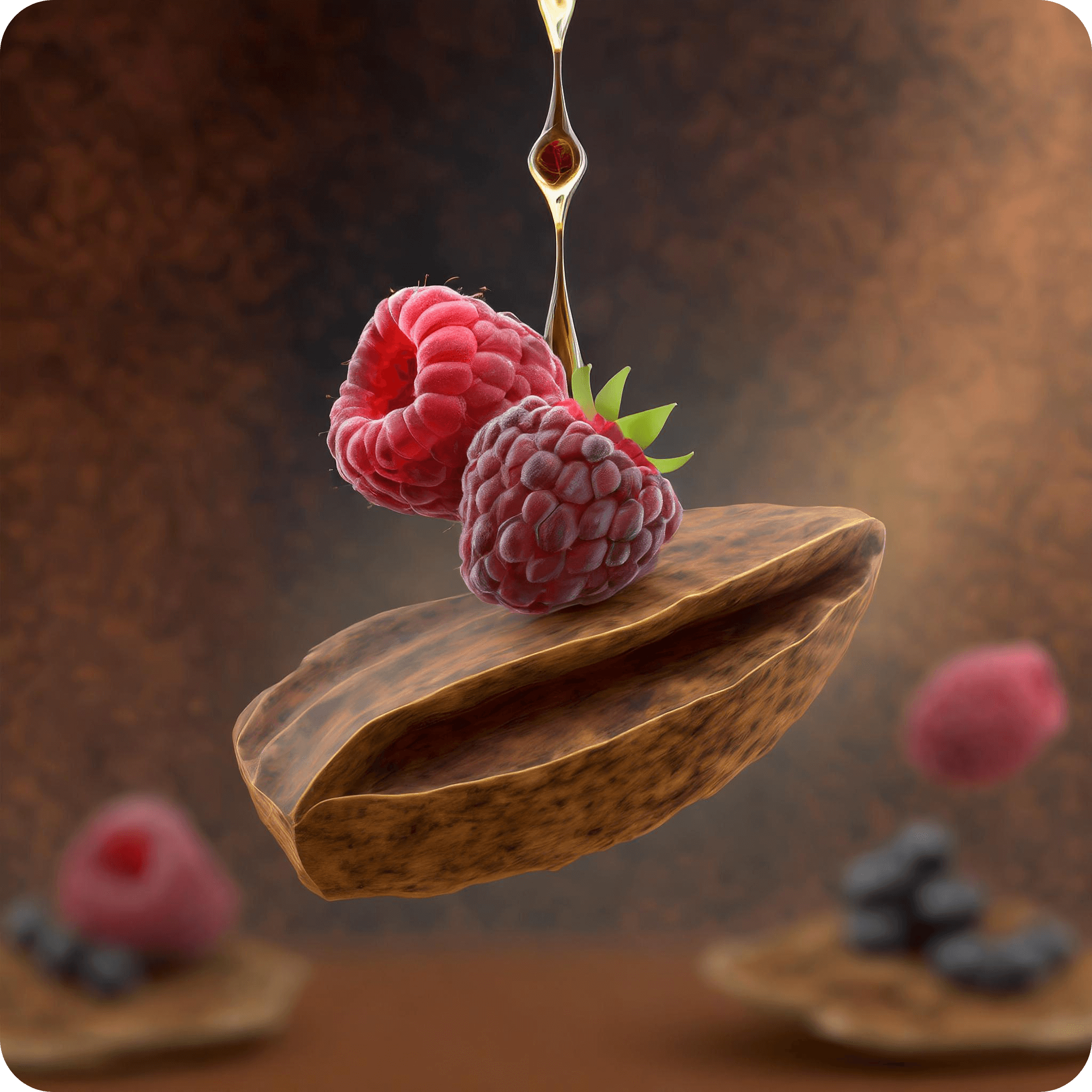 Kopfnoten: Himbeere Basisnoten: Benzoe Herznoten: Oud, Weihrauch